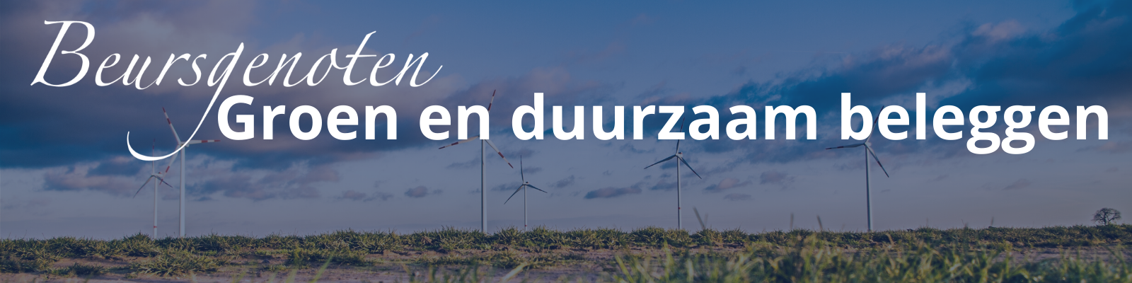 Groen en duurzaam beleggen - Beursgenoten
