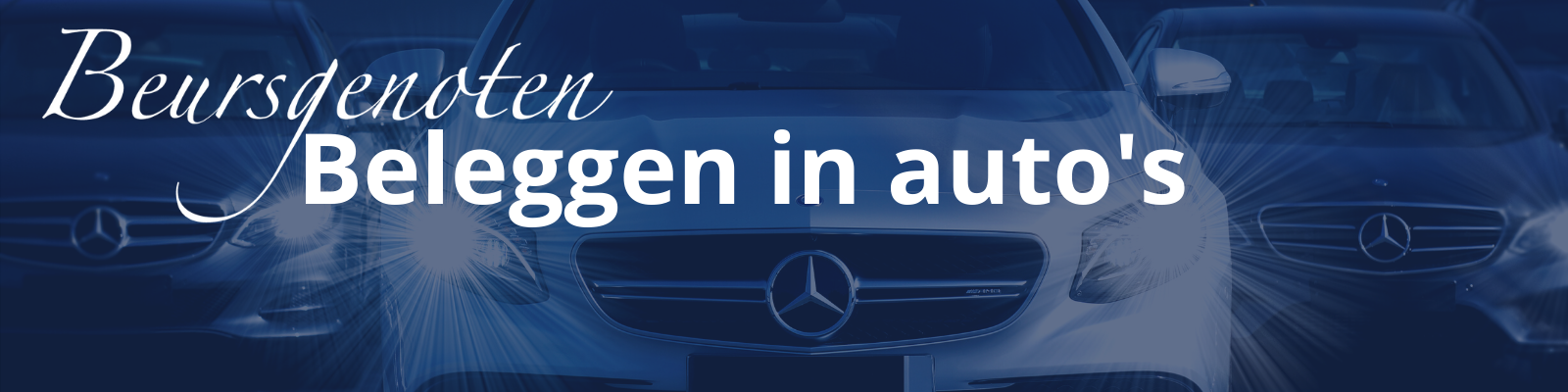 Beleggen in de auto-industrie