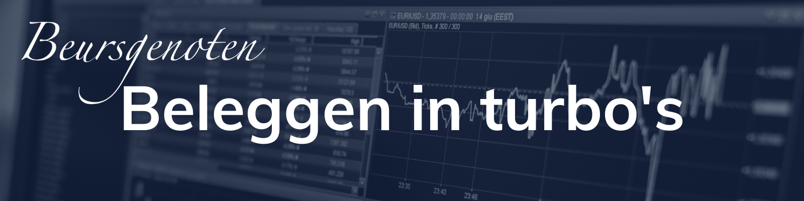 Beleggen in turbo's
