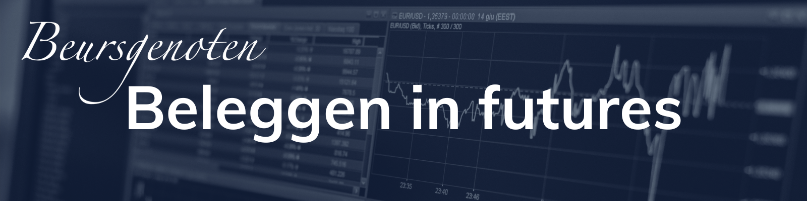 Beleggen in futures