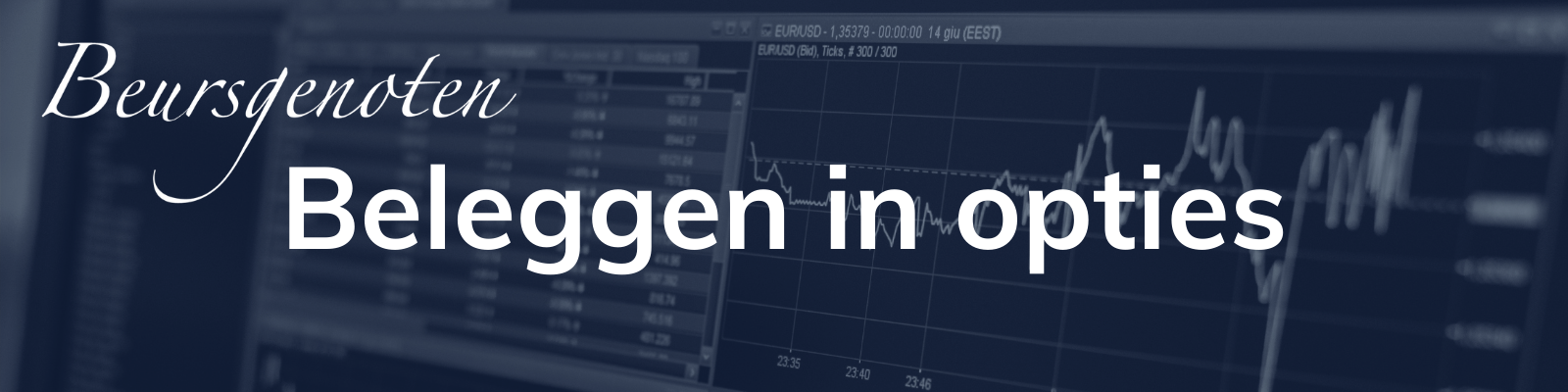 Beleggen in opties